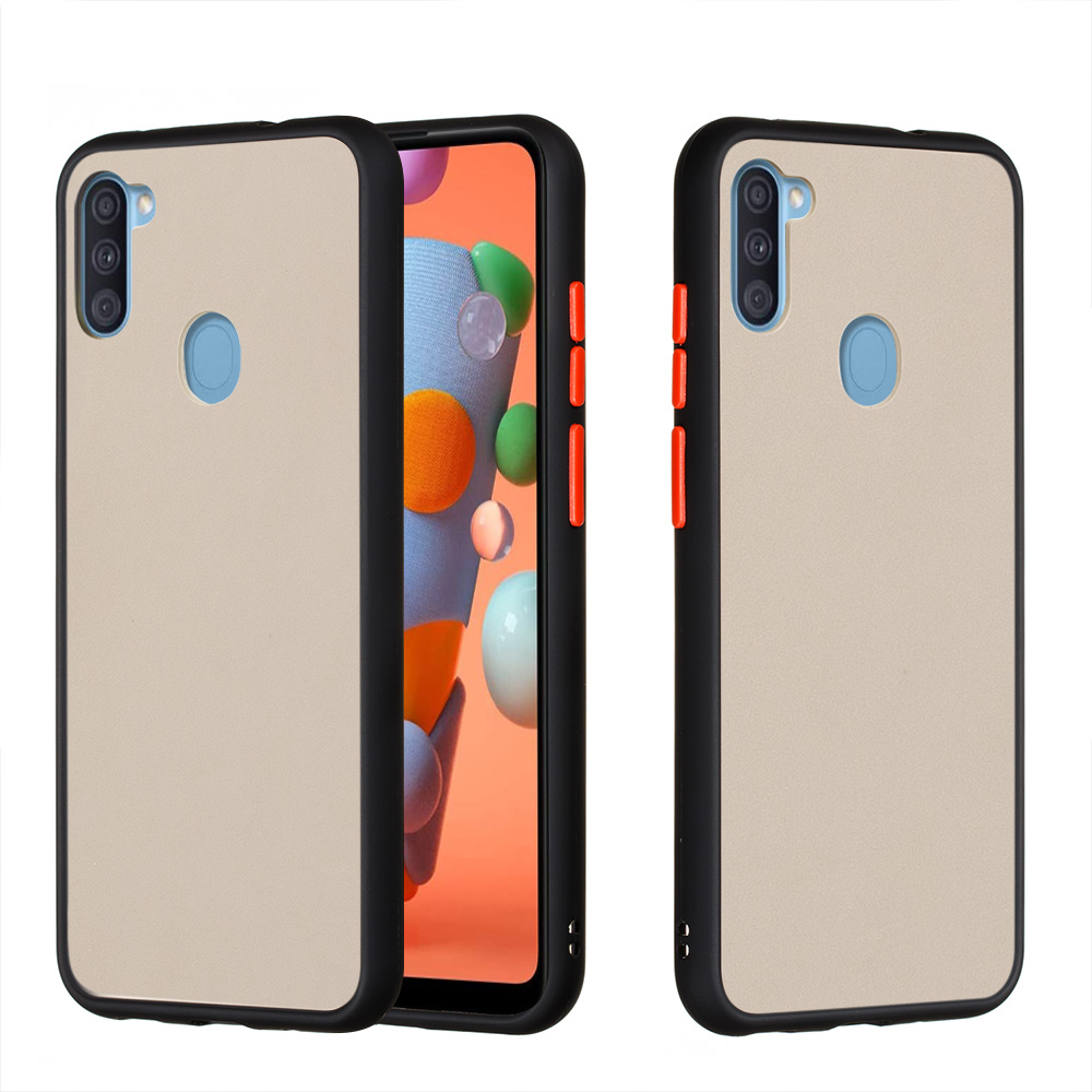 

Drop-resistant PC + TPU Phone Cover for Samsung Galaxy A11 (EU Version)/M11 - Black, Galaxy A11