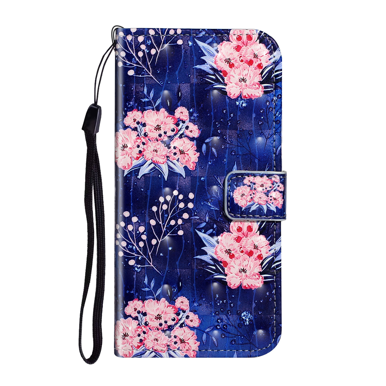 

Pattern Print Heap Sight Spot Decor Кожаный Чехол Стенд Кошелек Телефон Крышка Для Samsung Galaxy S20 Ультра - Прекрасный Цветок, Galaxy S20 Ultra