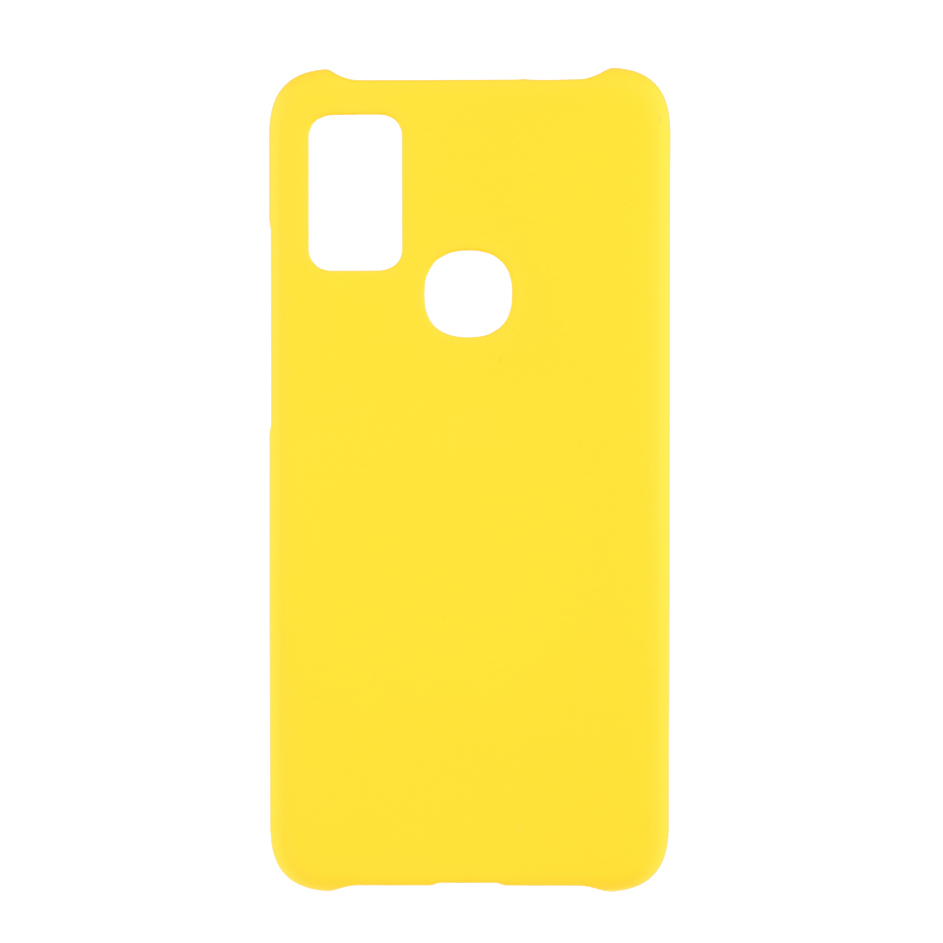 

Rubberized Hard Plastic Case for Samsung Galaxy M51 - Yellow, Galaxy M51