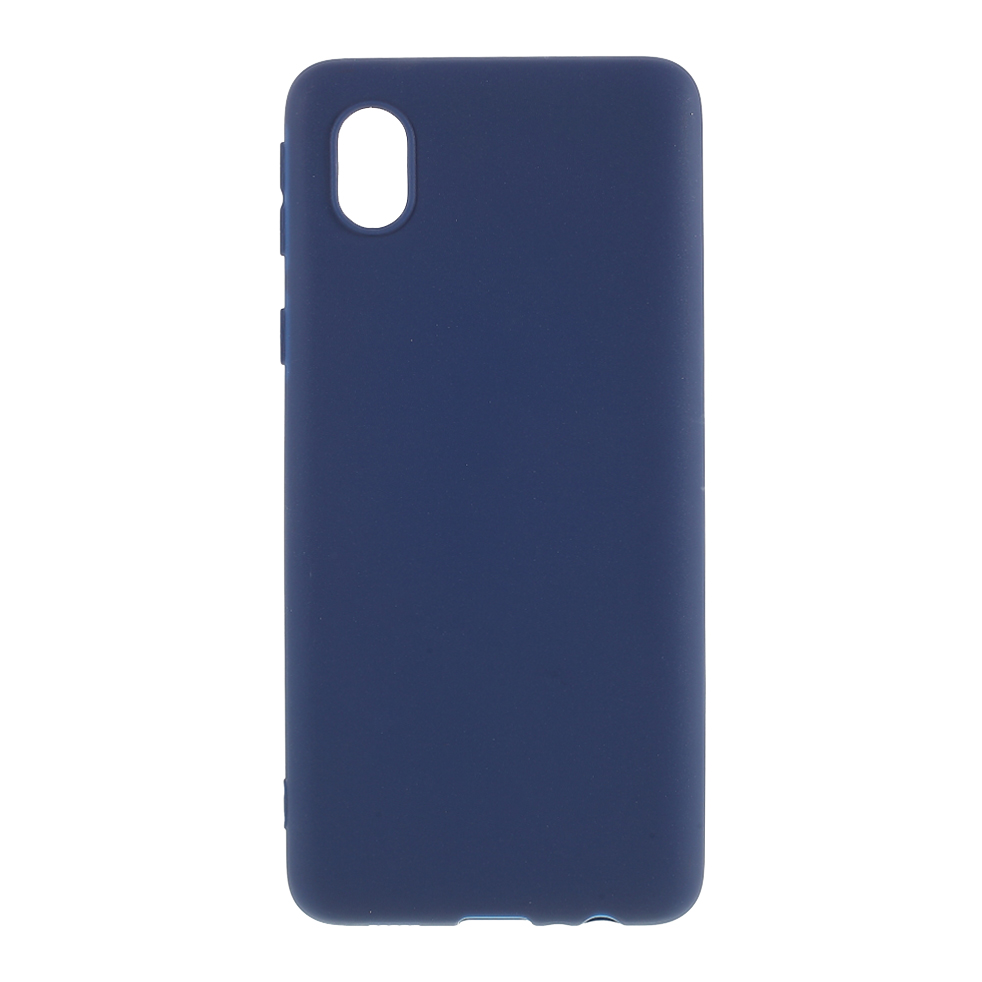 

Matte TPU Back Case Для Samsung Galaxy A01 Core - Темно-синий, Galaxy A01 Core