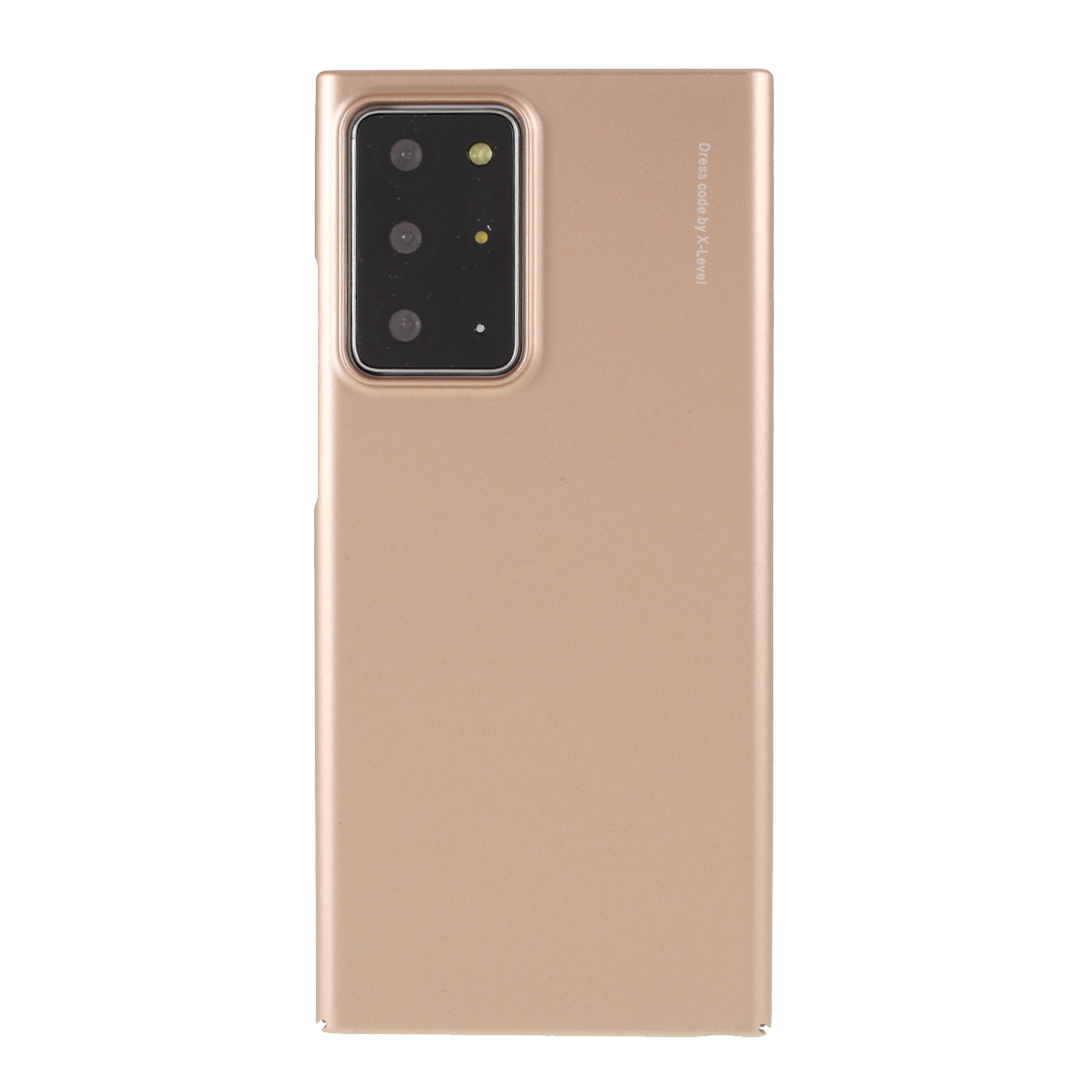 

X-LEVEL Knight Series Matte PC Protector Cover for Samsung Galaxy Note20 Ultra/Note20 Ultra 5G - Gold, Galaxy Note20 Ultra 5G