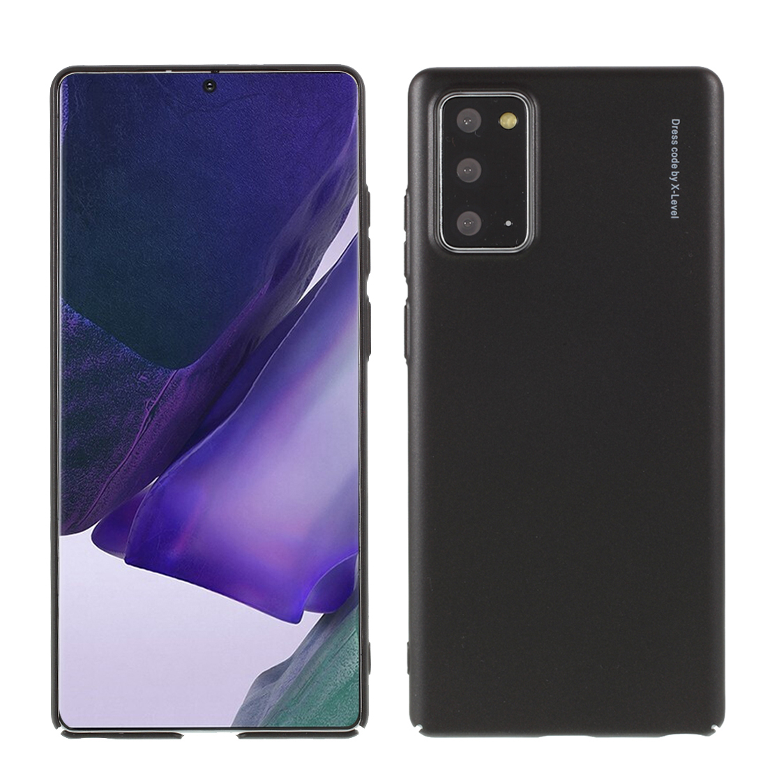 

X-уровни Knight Series Matte PC Shell Для Мобильного Телефона Для Samsung Galaxy Note20 4G/5G - Черный, Galaxy Note20