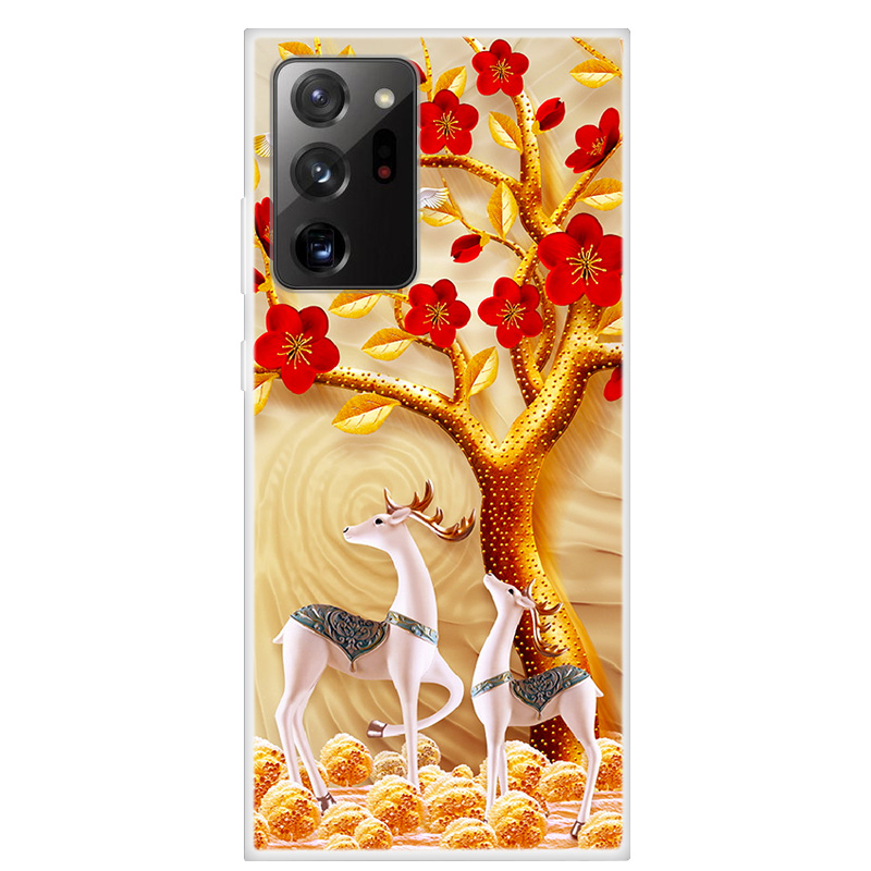 

Pattern Printing Soft TPU Back Case Soft Covering for Samsung Galaxy Note20 Ultra 5G / Galaxy Note20 Ultra - Elk, Galaxy Note20 Ultra 5G