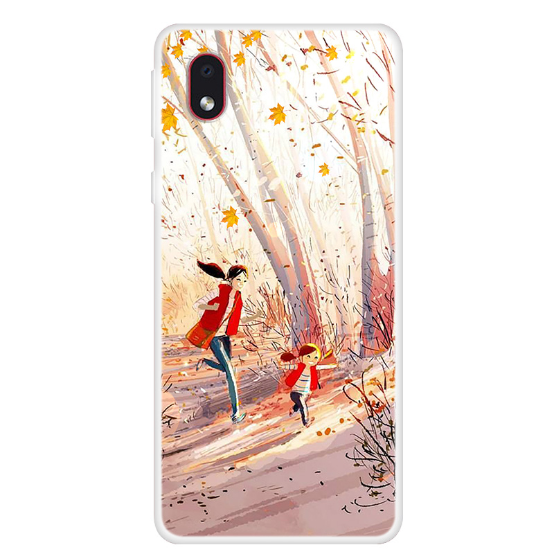 

Образец Печати TPU Back Case Для Samsung Galaxy A01 Core - Счастливого Бега, Galaxy A01 Core
