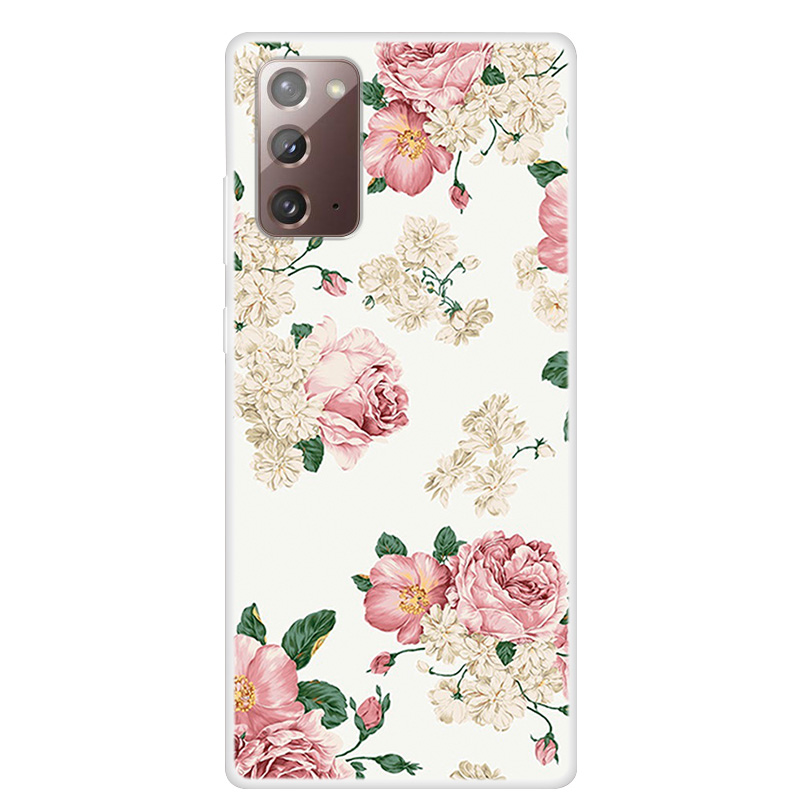 

Печать Soft Case TPU Оболочки Для Samsung Galaxy Note 20 / Note 20 5G - Цветы, Galaxy Note 20