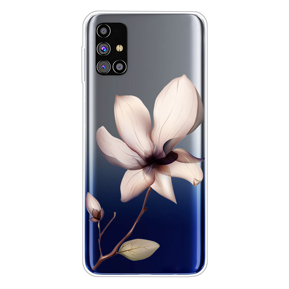 

Pattern Print TPU Shell Case Для Samsung Galaxy M31s - Свежий Цветок, Galaxy M31s