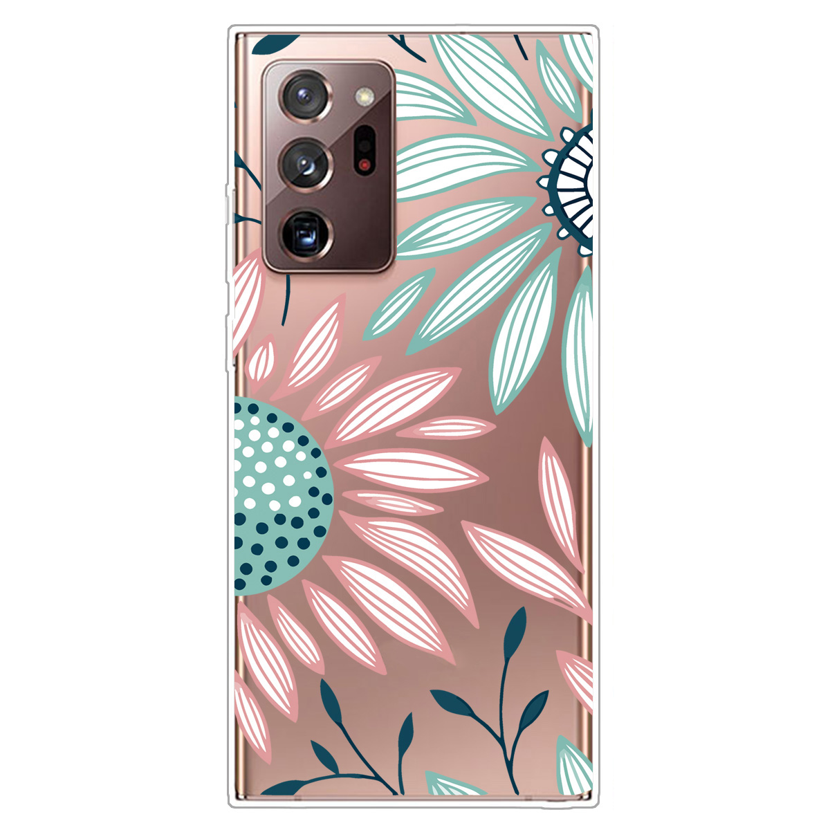 

Pattern Printing TPU Case Для Samsung Galaxy Note20 Ultra / Note20 Ультра 5 Г - Красочные Цветы, Galaxy Note20 Ultra