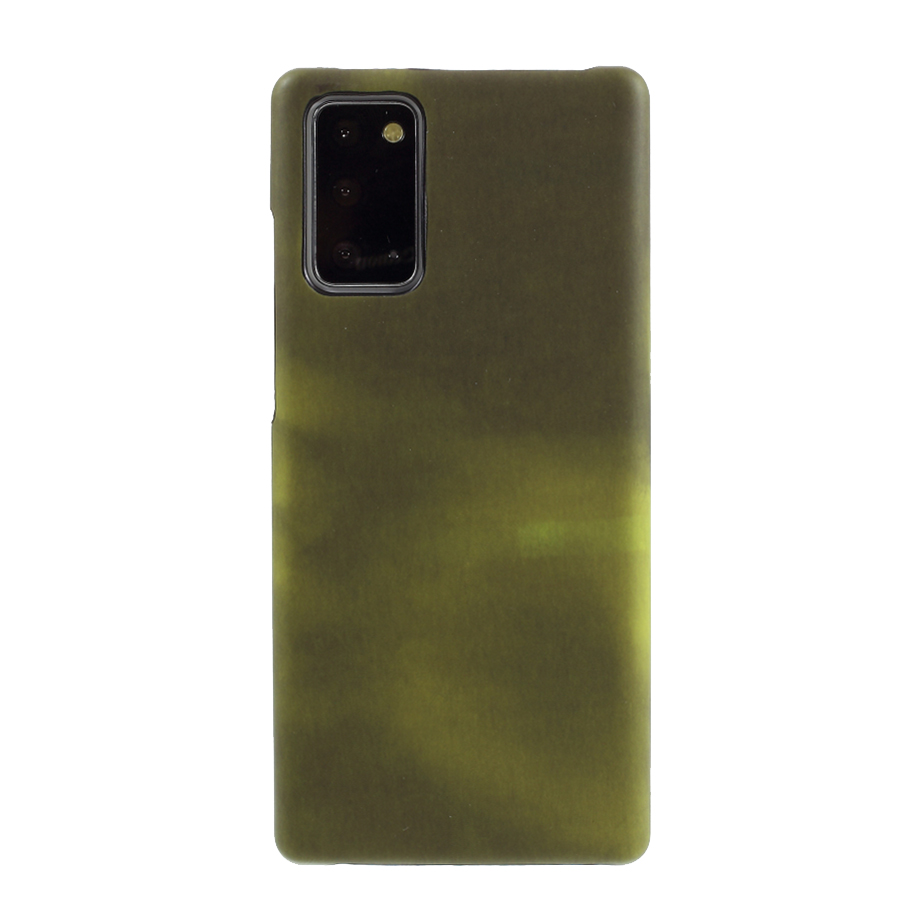 

Thermal Induction Fluorescent Color Changing Leather Coated PC Case for Samsung Galaxy Note 20/Note 20 5G - Green, Galaxy Note 20