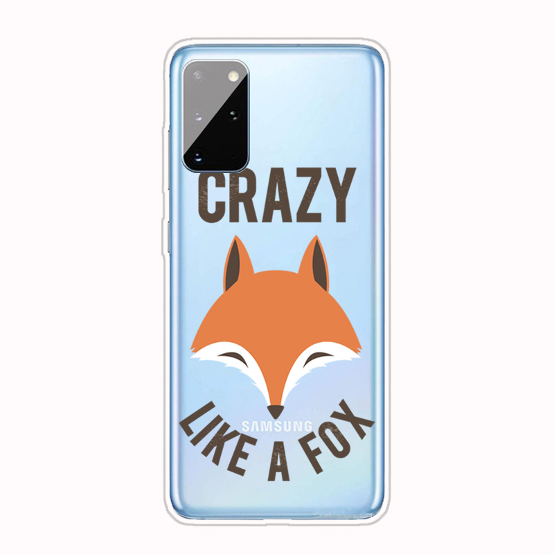 

Pattern Printing Flexible TPU Protector Cover for Samsung Galaxy A31 - Fox, Galaxy A31