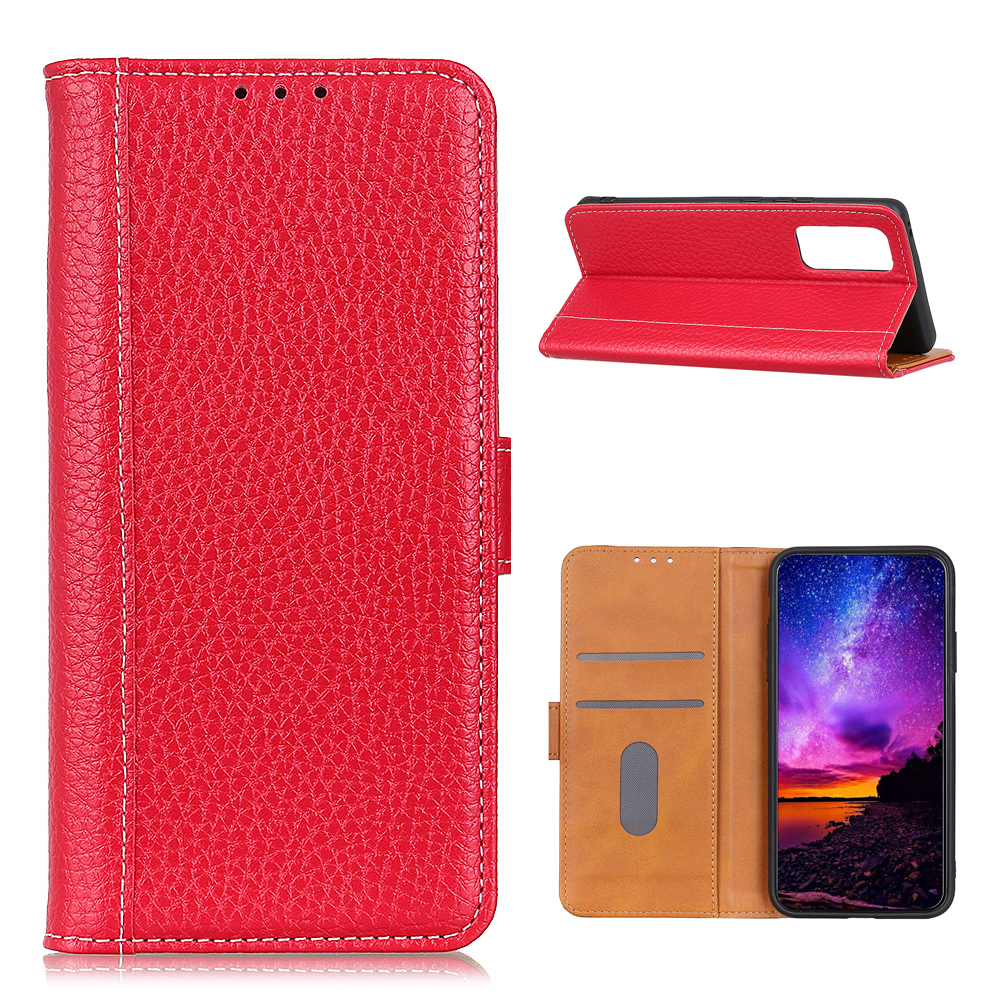 

Litchi Texture Leather Wallet Stand Case for Samsung Galaxy S20 FE/S20 Fan Edition/S20 FE 5G/S20 Fan Edition 5G/S20 Lite - Red, Galaxy S20 Lite