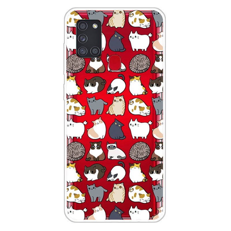 

Pattern Printing Soft TPU Protection Case for Samsung Galaxy A21s - Animals, Galaxy A21s