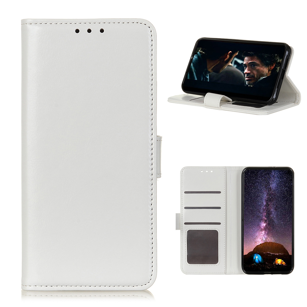 

Crazy Horse Texture Leather Wallet Phone Case for Samsung Galaxy A42 5G - White, Galaxy A42 5G