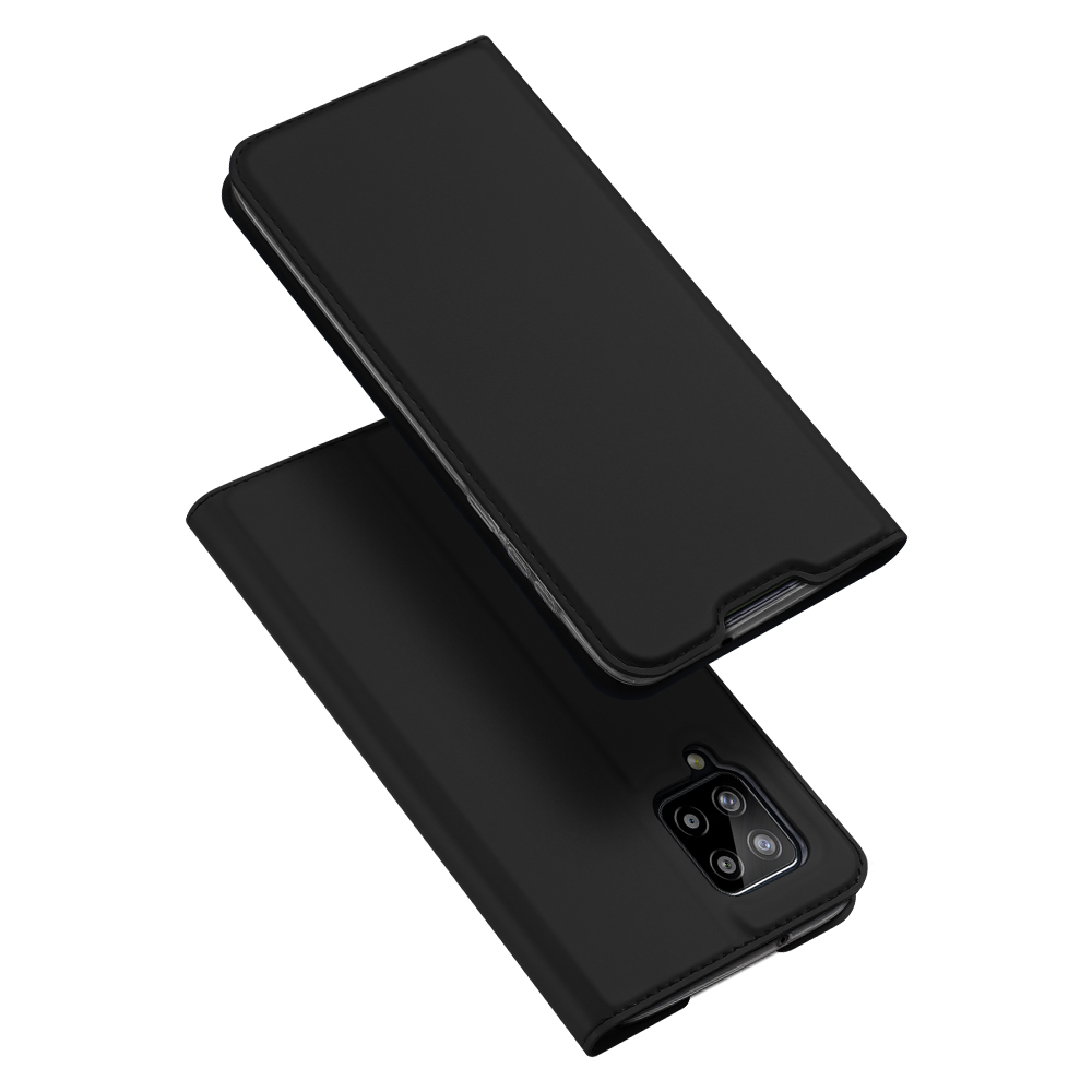 

Dux Ducis Skin Pro Pro Serik Series Design Diзaйnkonыйanыйmobriknыйtolepon Чehol Folio Flip Shell, Samsung Galaxy A42 5G / M42 5G - Чernytth, Galaxy A42 5G