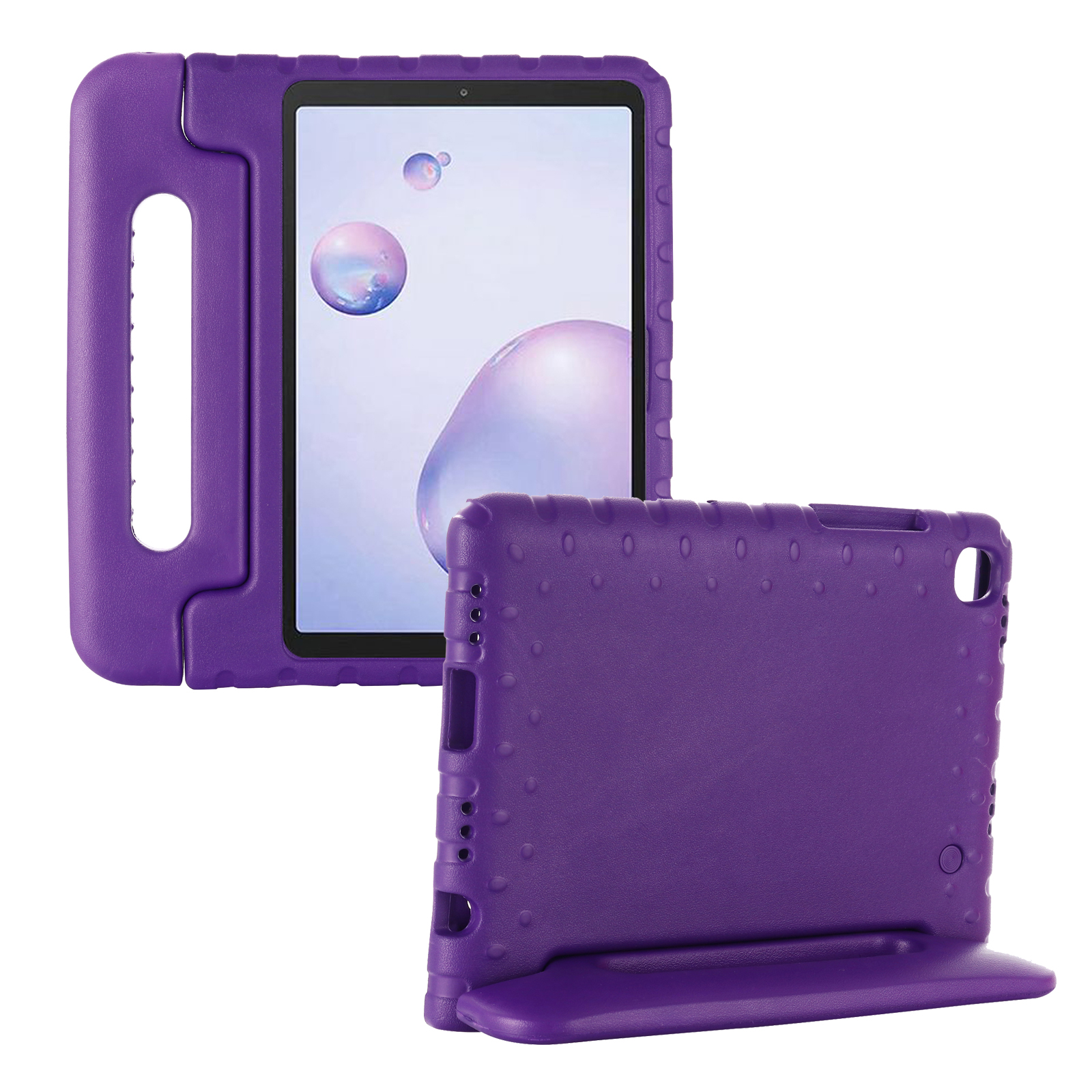 

Handle D'amortisseur Eva Handle Stand Shell Kids Kids Safe Case Pour Samsung Galaxy Tab A7 10.4 (2020) - Violet