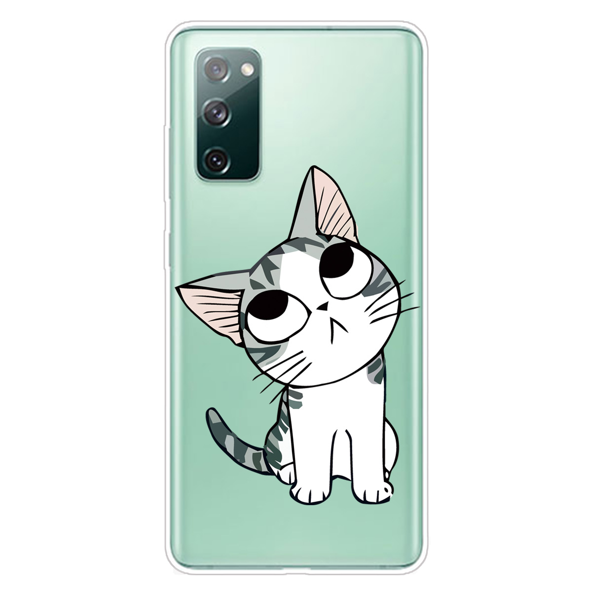 

Pattern Printing Soft TPU Cell Phone Cover for Samsung Galaxy S20 FE/S20 Fan Edition/S20 FE 5G/S20 Fan Edition 5G/S20 Lite - Cute Cats, Galaxy S20 Lite