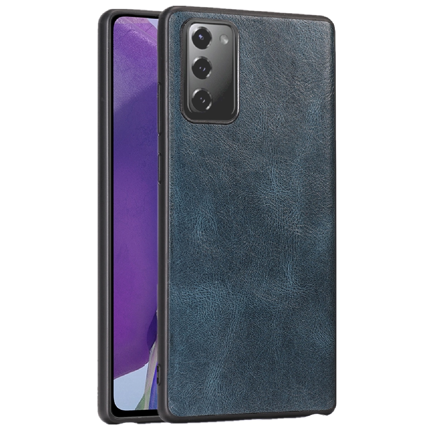 

Crazy Horse Texture PU Leather Coated TPU Case Shell for Samsung Galaxy S20 FE/S20 Fan Edition/S20 FE 5G/S20 Fan Edition 5G/S20 Lite - Blue, Galaxy S20 FE