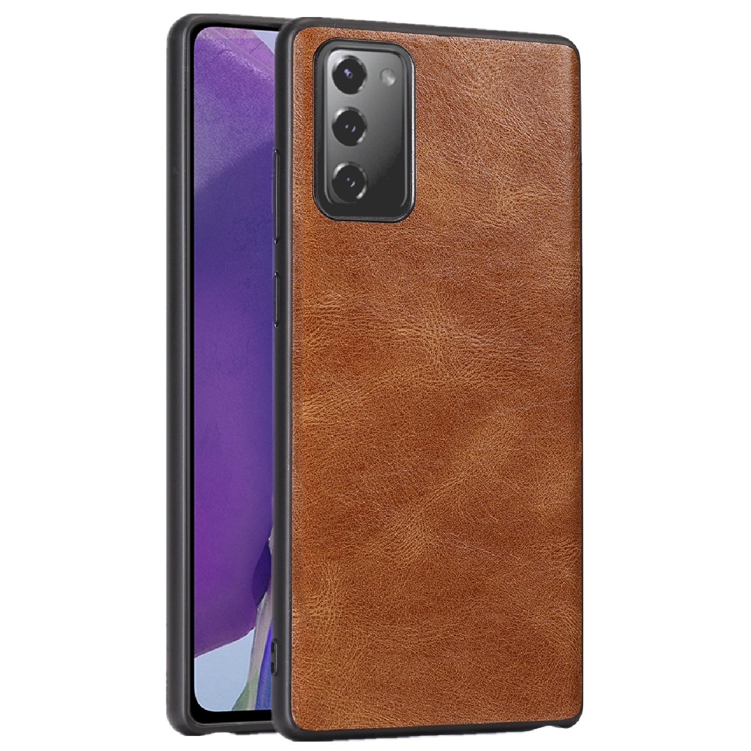 

Crazy Horse Texture PU Leather Coated TPU Case Shell for Samsung Galaxy S20 FE/S20 Fan Edition/S20 FE 5G/S20 Fan Edition 5G/S20 Lite - Brown, Galaxy S20 FE