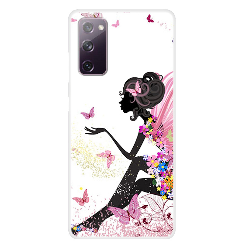 

Pattern Printing TPU Phone Case for Samsung Galaxy S20 FE 5G / Galaxy S20 FE - Beauty, Galaxy S20 FE 5G