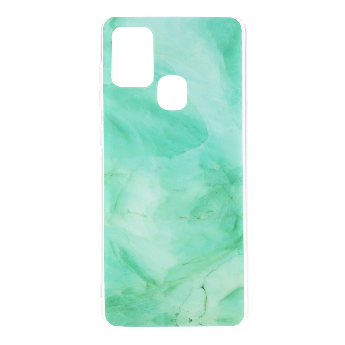 

Матовый Поверхностный Мраморный Рисунок Печати TPU Case Для Samsung Galaxy A21S - Стиль Б., Galaxy A21s