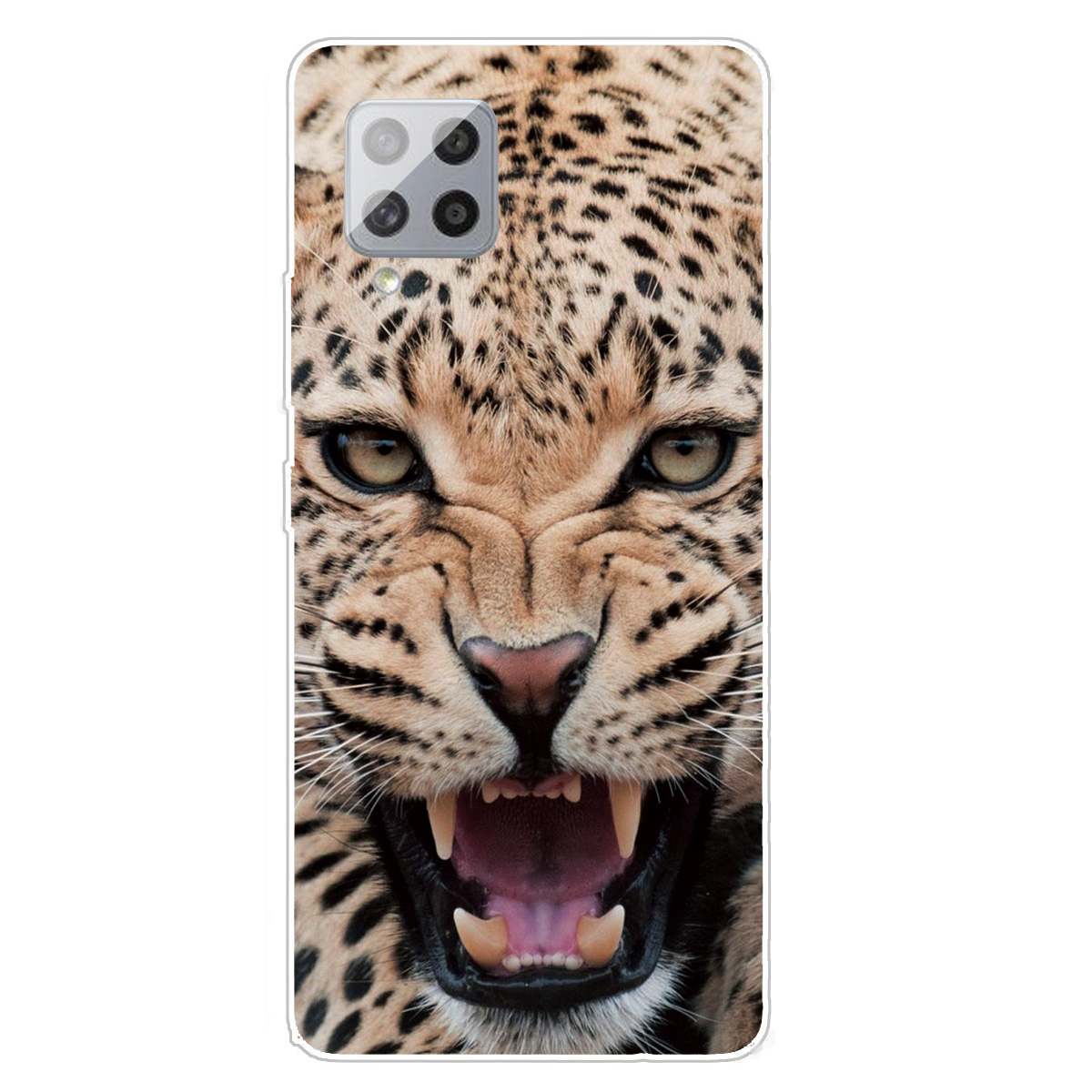 

High Transmittance Patterned Cover for Samsung Galaxy A42 5G Protector TPU Case - Leopard, Galaxy A42 5G