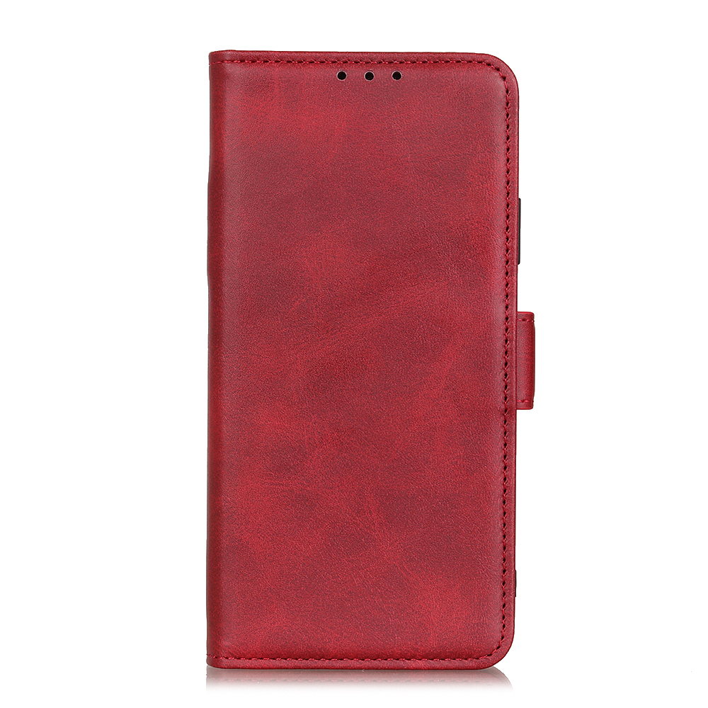 

Protective Wallet Stand Magnetic Closure Leather Phone Shell for Samsung Galaxy S21+ 5G - Red, Samsung Galaxy S21+