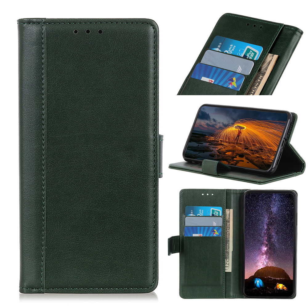 

Wallet Stand Leather Phone Case for Samsung Galaxy Galaxy S21+ 5G - Green, Galaxy S21+ 5G