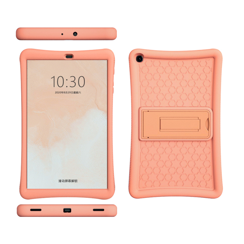 

Удароженные Силиконовые Защитные Раковины Для Вкладки Samsung Galaxy A 10.1 (2019) T510 T510 Чехол Для Таблетки - Розовое Золото, Galaxy Tab A 10.1 (2019)