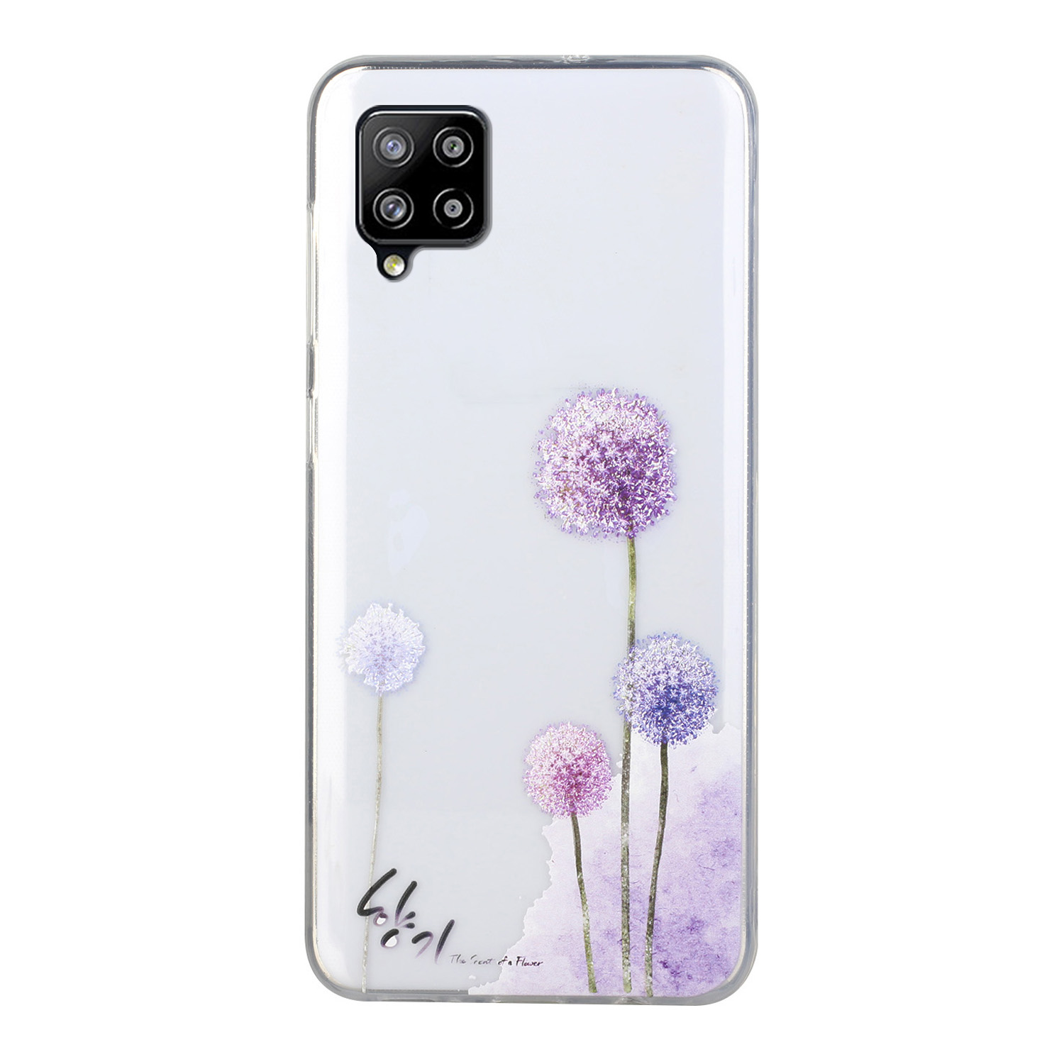 

Pattern Printing TPU Phone Case High Transmittance Phone Shell for Samsung Galaxy A42 5G - Dandelion, Galaxy A42 5G