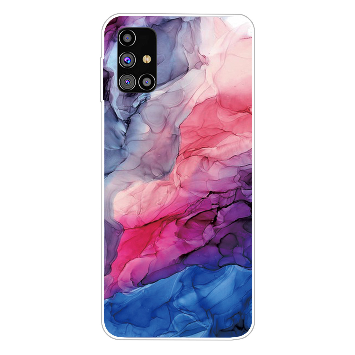 

Marble Pattern Printing Design TPU Case for Samsung Galaxy M51 (Global Version) - Style C, Galaxy M51