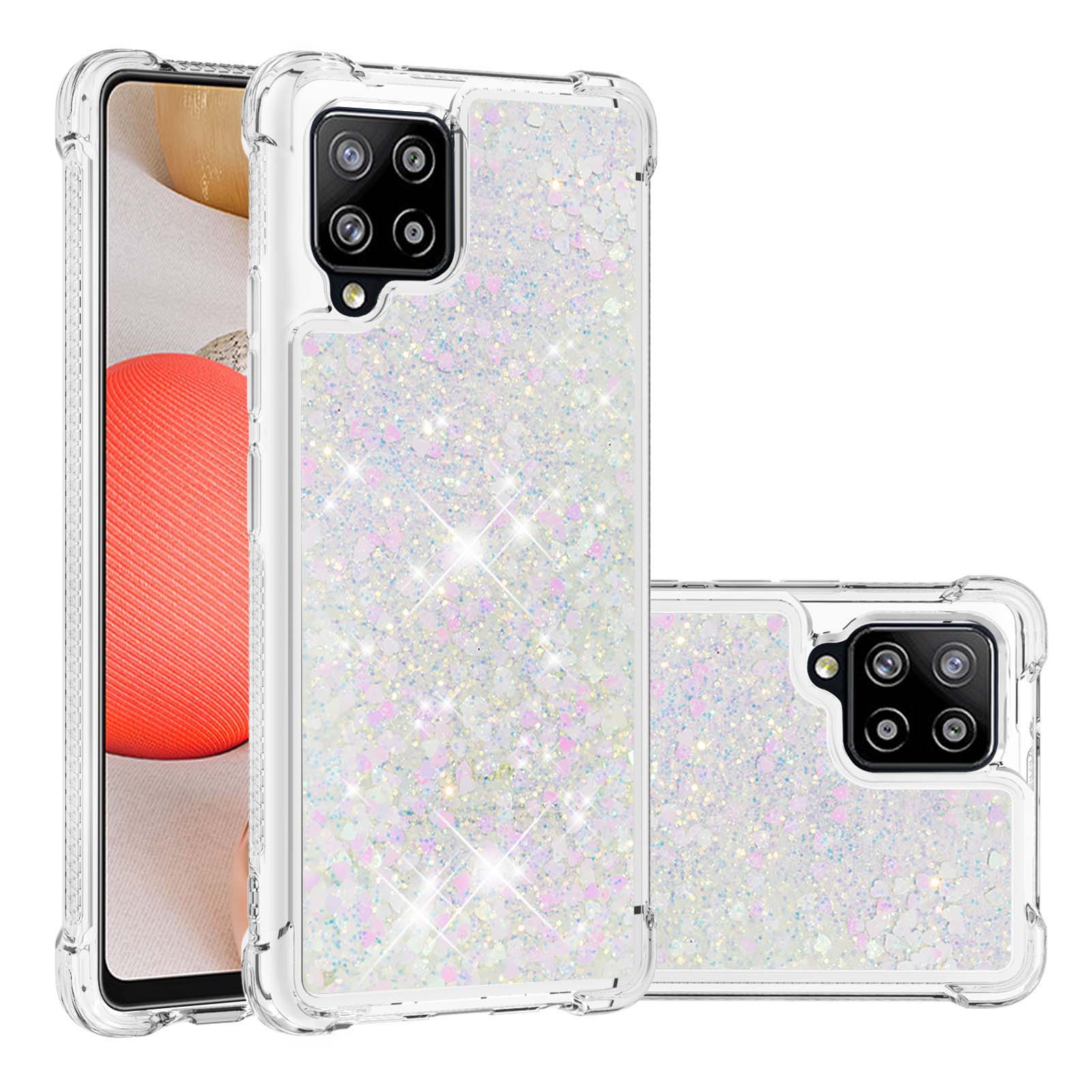 

TPU Динамический Quicksand Cover Shell Для Samsung Galaxy A42 5G - Белый, Galaxy A42 5G