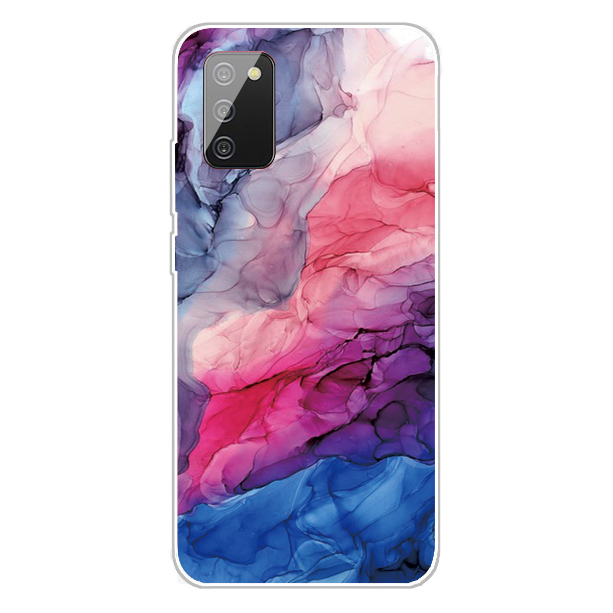 

Очистить ТПУ Мраморные Шаблон Печати Дизайн Дизайна Для Samsung Galaxy A02S (166,5x75,9х9,2 Мм) - Стиль C., Galaxy A02s (166.5x75.9x9.2mm)