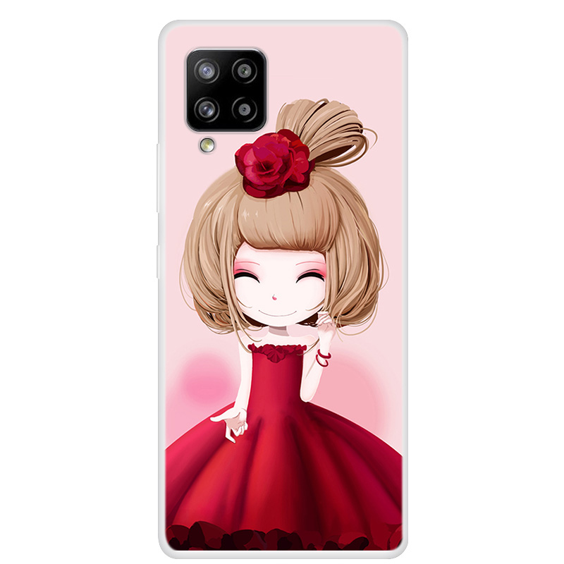 

Pattern Printing TPU Телефон Чехол Для Samsung Galaxy A42 5G - Девочка, Galaxy A42 5G