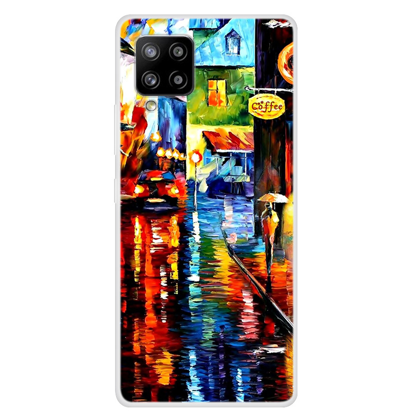 

Шаблон Печати TPU Телефонный Чехол Для Samsung Galaxy A42 5G - Улица, Galaxy A42 5G