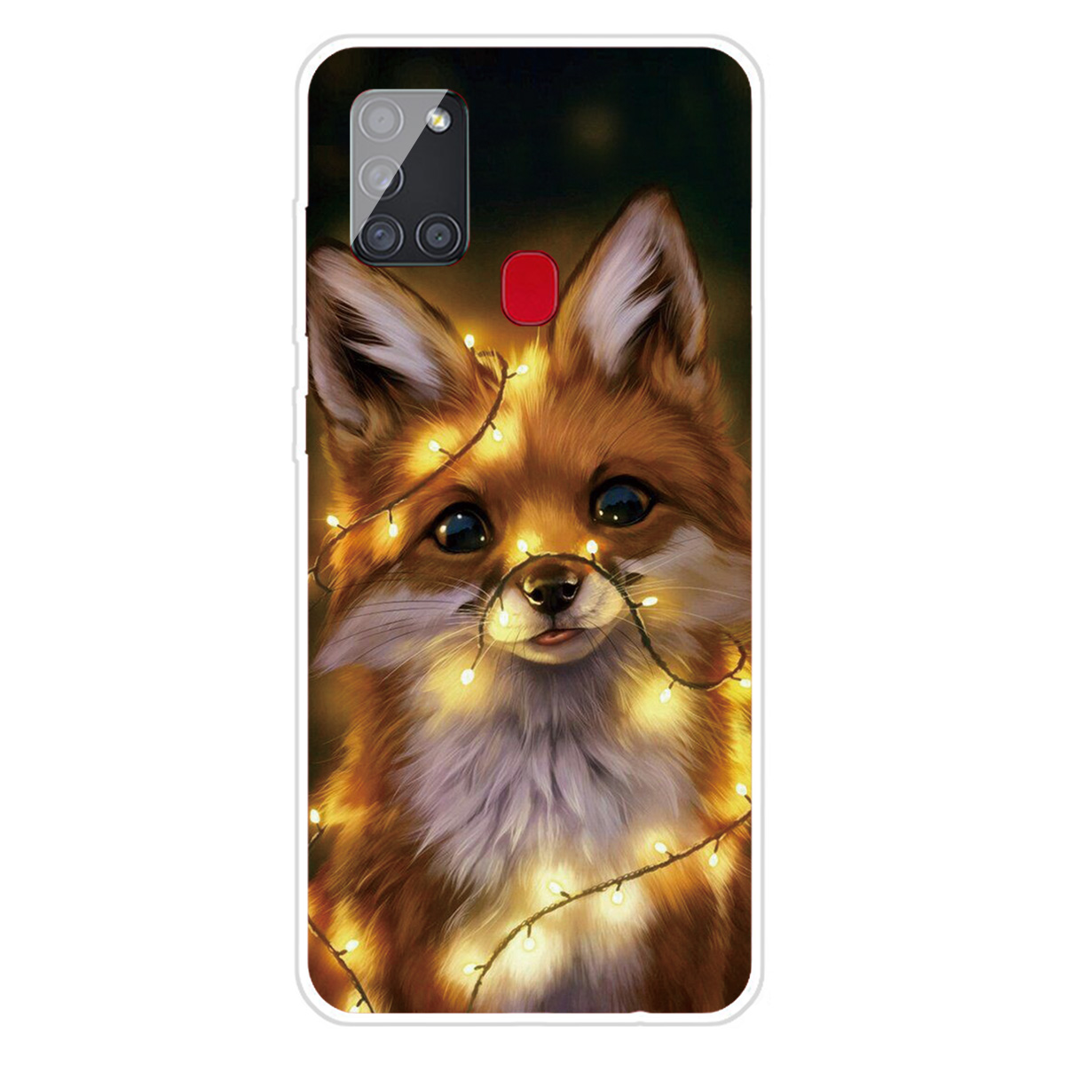 

Для Samsung Galaxy A21S Pattern Print Peption Гибкий Телефон TPU Телефон - Собака, Galaxy A21s