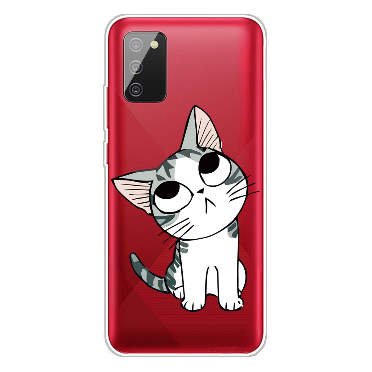 

Drop Resistant TPU Phone Case with IMD Pattern for Samsung Galaxy A02s (164.2x75.9x9.1mm) - Cat, Galaxy A02s (164.2x75.9x9.1mm)