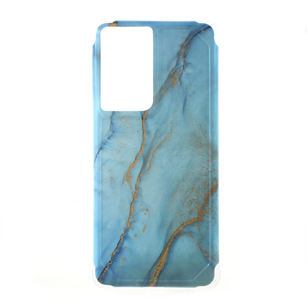 

Four-corner Anti-fall IMD Gilding Marble Pattern TPU Cover for Samsung Galaxy S21 Ultra 5G - Style E, Galaxy S21 Ultra 5G