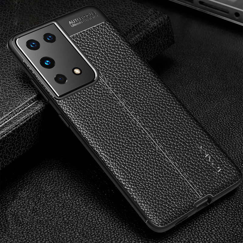 

IPAKY Textured TPU Cover for Samsung Galaxy S21 Ultra 5G - Black, Galaxy S21 Ultra 5G