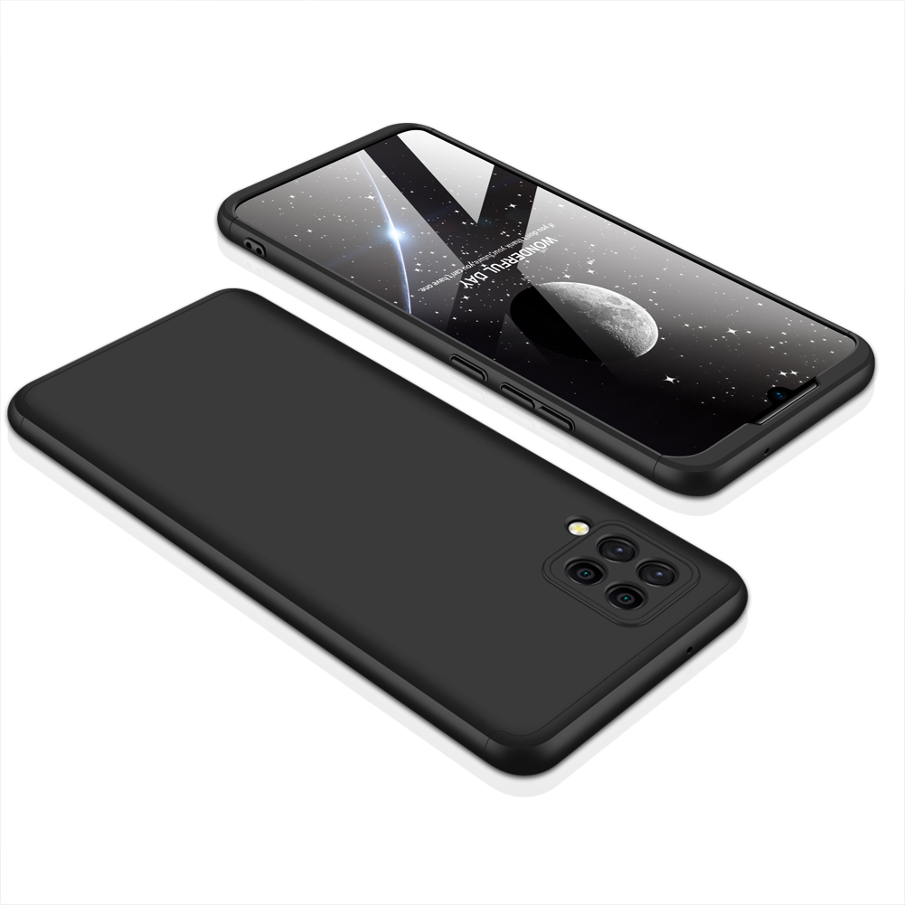 

GKK Detachable 3-Piece Matte Hard PC Cover for Samsung Galaxy A42 5G Case - Black, Galaxy A42 5G