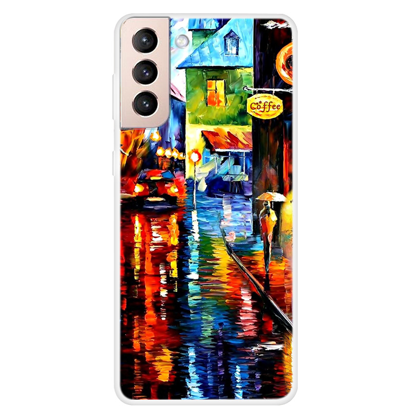 

Soft TPU Phone Case with Pattern Printing for Samsung Galaxy S21+ 5G - Streetlight, Galaxy S21+ 5G