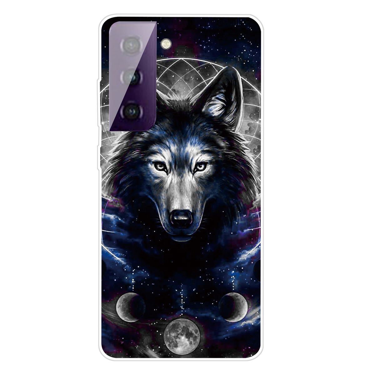 

Pattern Printing Flexible TPU Phone Case for Samsung Galaxy S21 5G - Wolf, Galaxy S21 5G