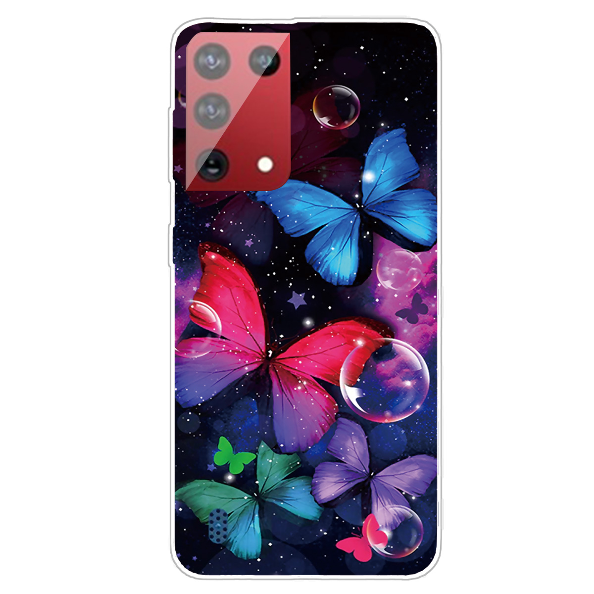 

Pattern Printing Flexible TPU Phone Case for Samsung Galaxy S21 Ultra 5G - Beautiful Butterfly, Galaxy S21 Ultra 5G