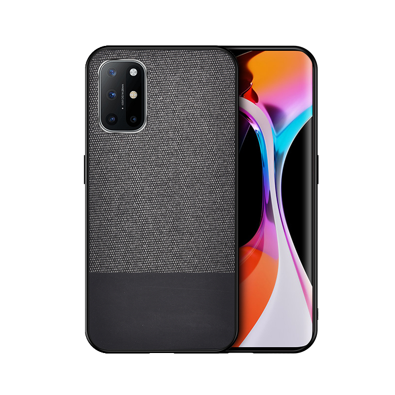 

Splicing Cloth Texture PC+TPU+PU Leather Combo Phone Case Shell for Samsung Galaxy A72 4G / 5G - Black, Galaxy A72 5G