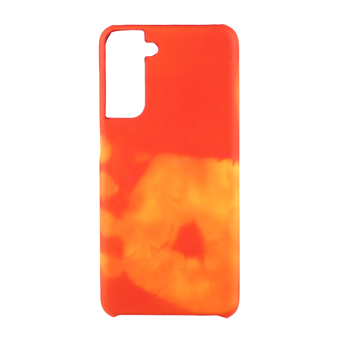 

Thermal Induction Fluorescent Color Changing PC Mobile Phone Case Shell for Samsung Galaxy S21+ 5G - Orange, Samsung Galaxy S21+