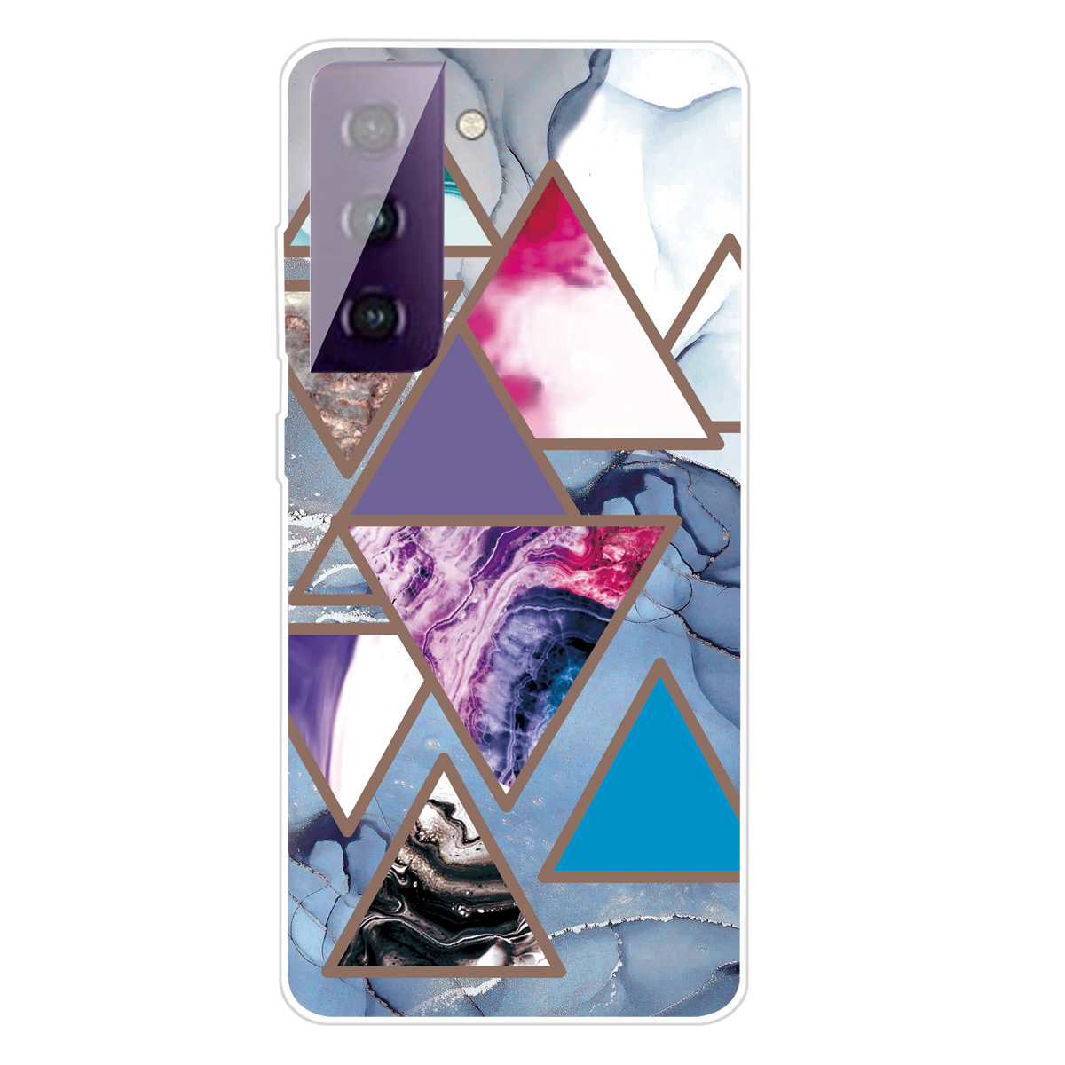 

Marble Pattern Drop-proof TPU Phone Case for Samsung Galaxy S21+ 5G - Style O, Samsung Galaxy S21+