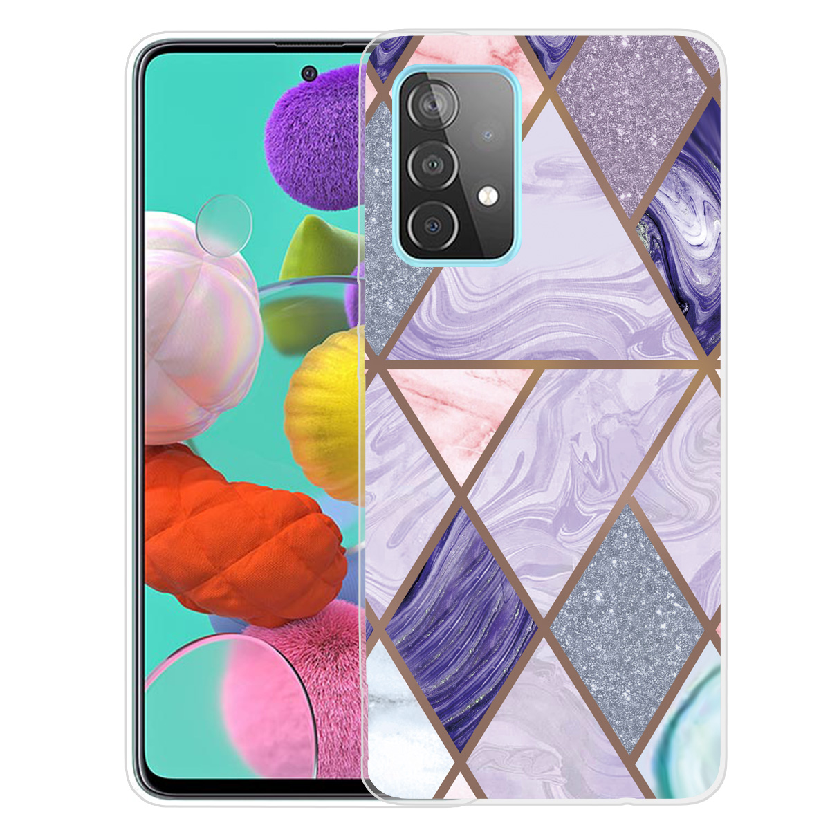

Marble Pattern Drop-proof TPU Phone Case for Samsung Galaxy A32 5G - Style G, Galaxy A32 5G
