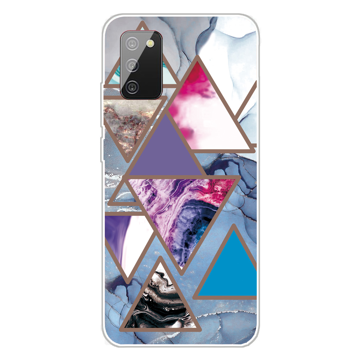 

Marble Pattern Drop-proof TPU Phone Case Back Cover for Samsung Galaxy A02s (164.2x75.9x9.1mm) - Style D, Galaxy A02s (164.2x75.9x9.1mm)