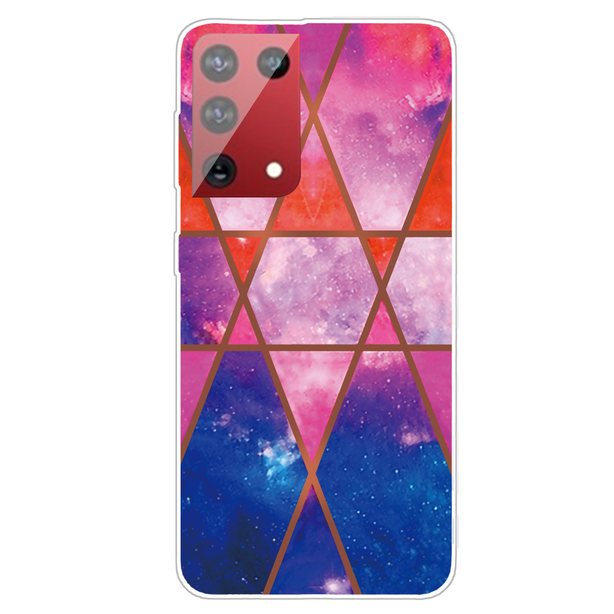 

Marble Pattern Drop-proof TPU Phone Case for Samsung Galaxy S21 Ultra 5G - Style S, Galaxy S21 Ultra 5G