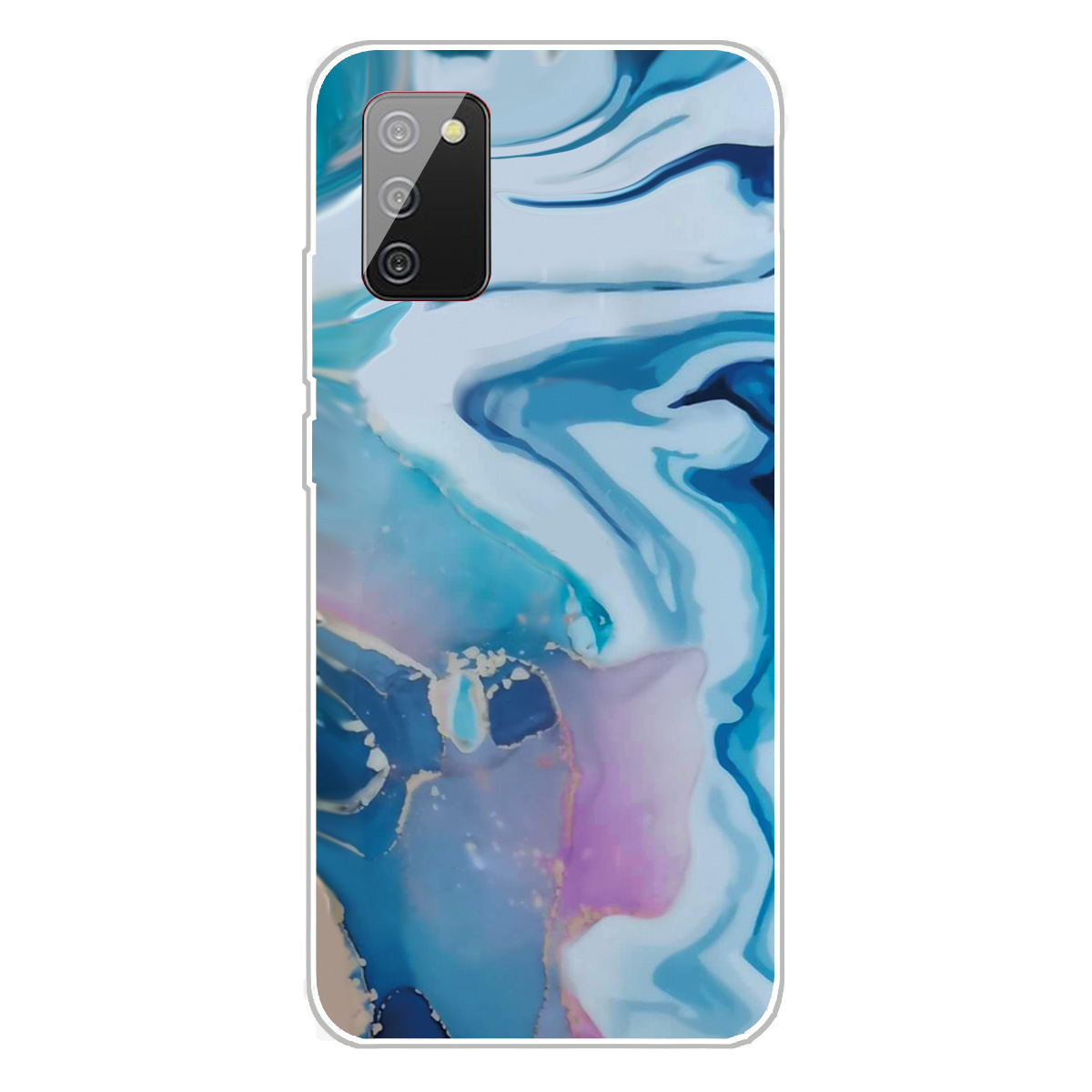 

Marble Pattern Drop-proof TPU Phone Case for Samsung Galaxy A02s (164.2x75.9x9.1mm) - Style T, Galaxy A02s (164.2x75.9x9.1mm)