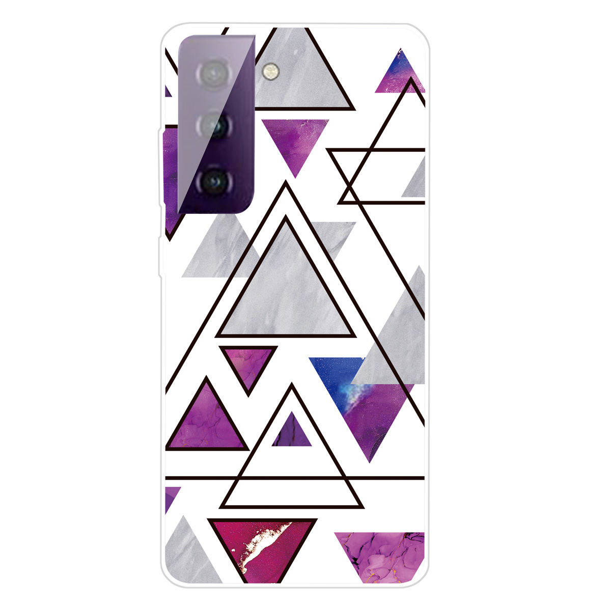 

Marble Pattern Soft TPU Phone Protection Case Back Cover for Samsung Galaxy S21+ 5G - Style B, Samsung Galaxy S21+