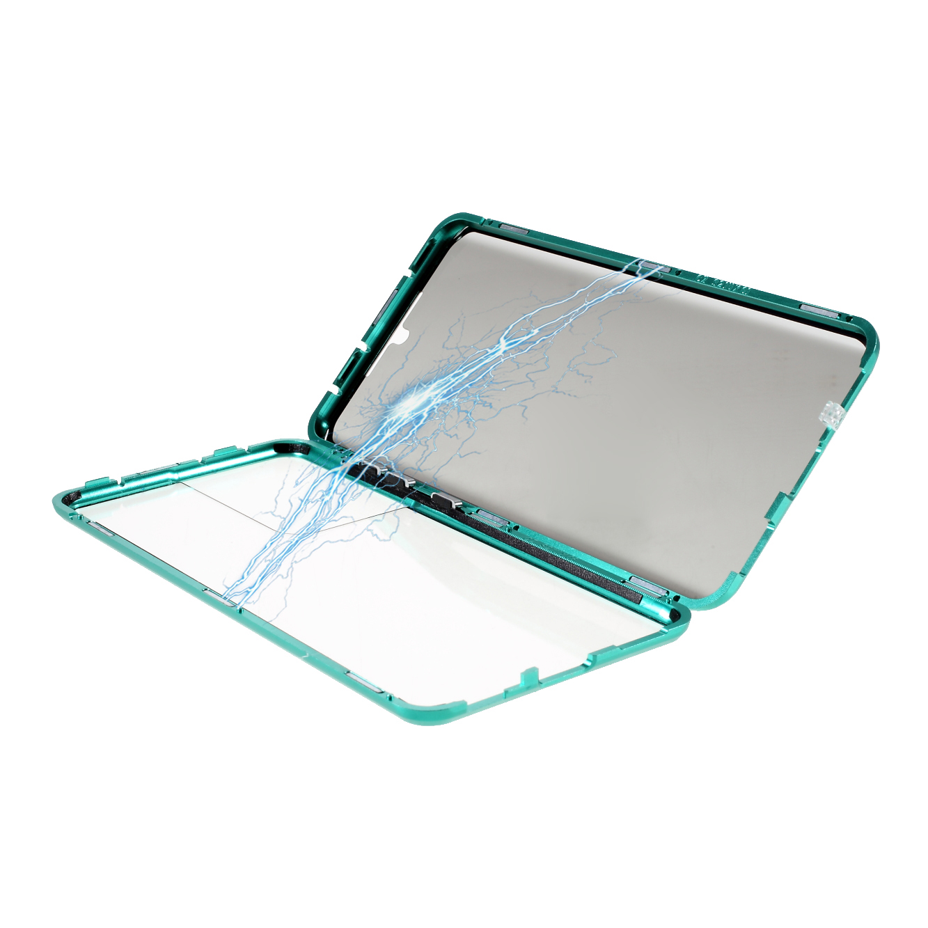 

Anti-peep Magnetic Installation Metal Frame + Tempered Glass Phone Case for Samsung Galaxy S21 Ultra 5G - Green, Galaxy S21 Ultra 5G